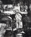 Scrutinising Athenian Sculpture In The British Museum - Monoprint